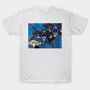 Evening Becomes Azure in a Strange City T-Shirt